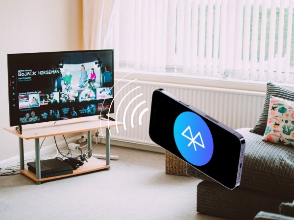 How to connect iphone to samsung smart tv via bluetooth