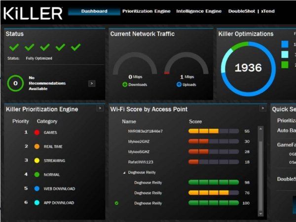 what is killer network service