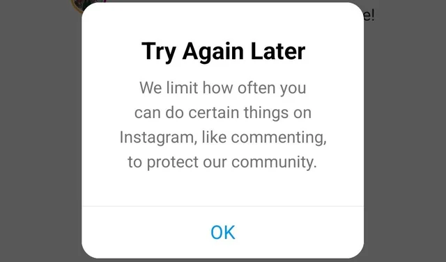 Why Can't I Comment On Instagram ?